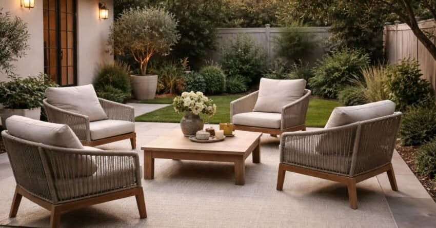 outdoor seating arrangement ideas