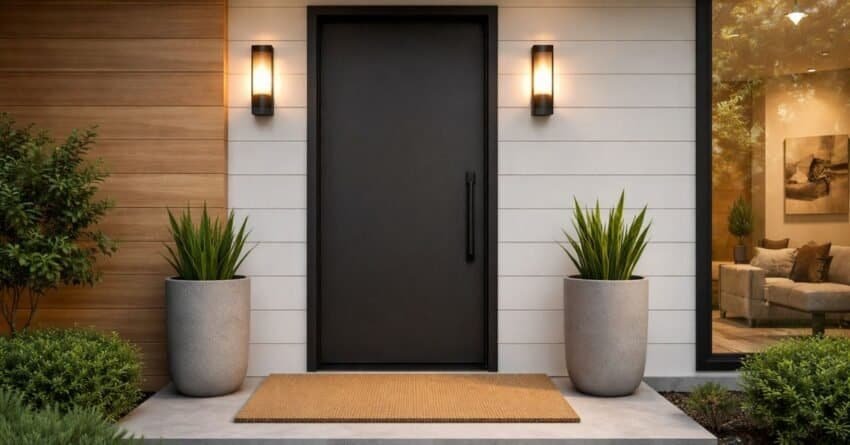 Modern Front Door Décor Ideas