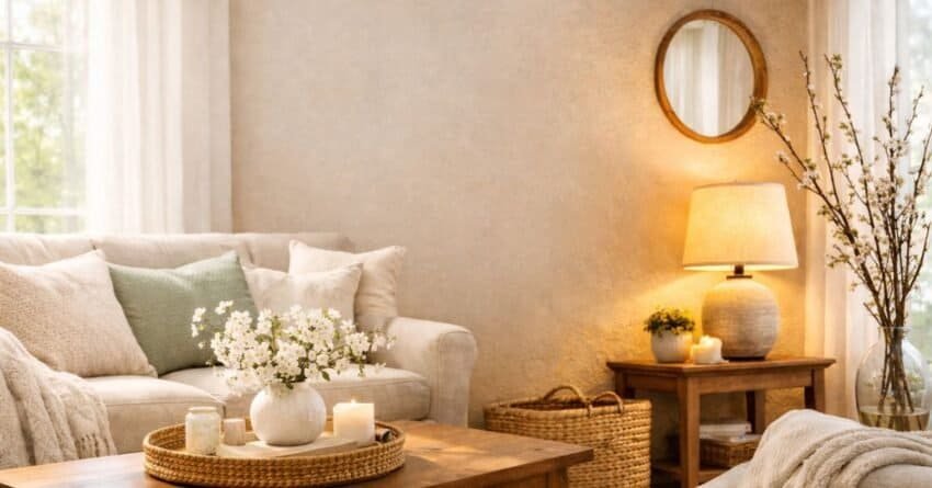 Spring seasonal decor