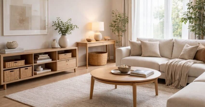 minimalist home organization