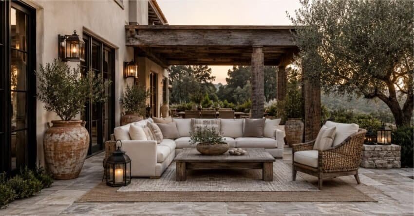 Rustic Farmhouse Outdoor Decor