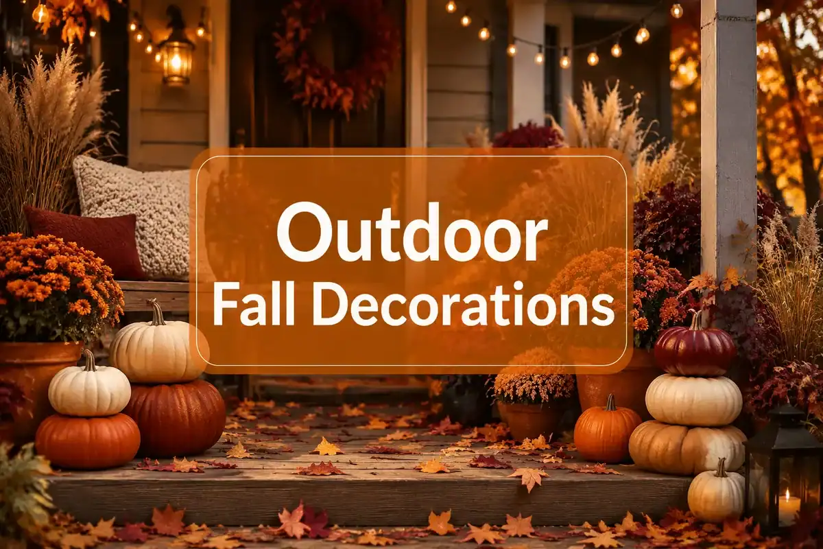 Outdoor Fall Decorations