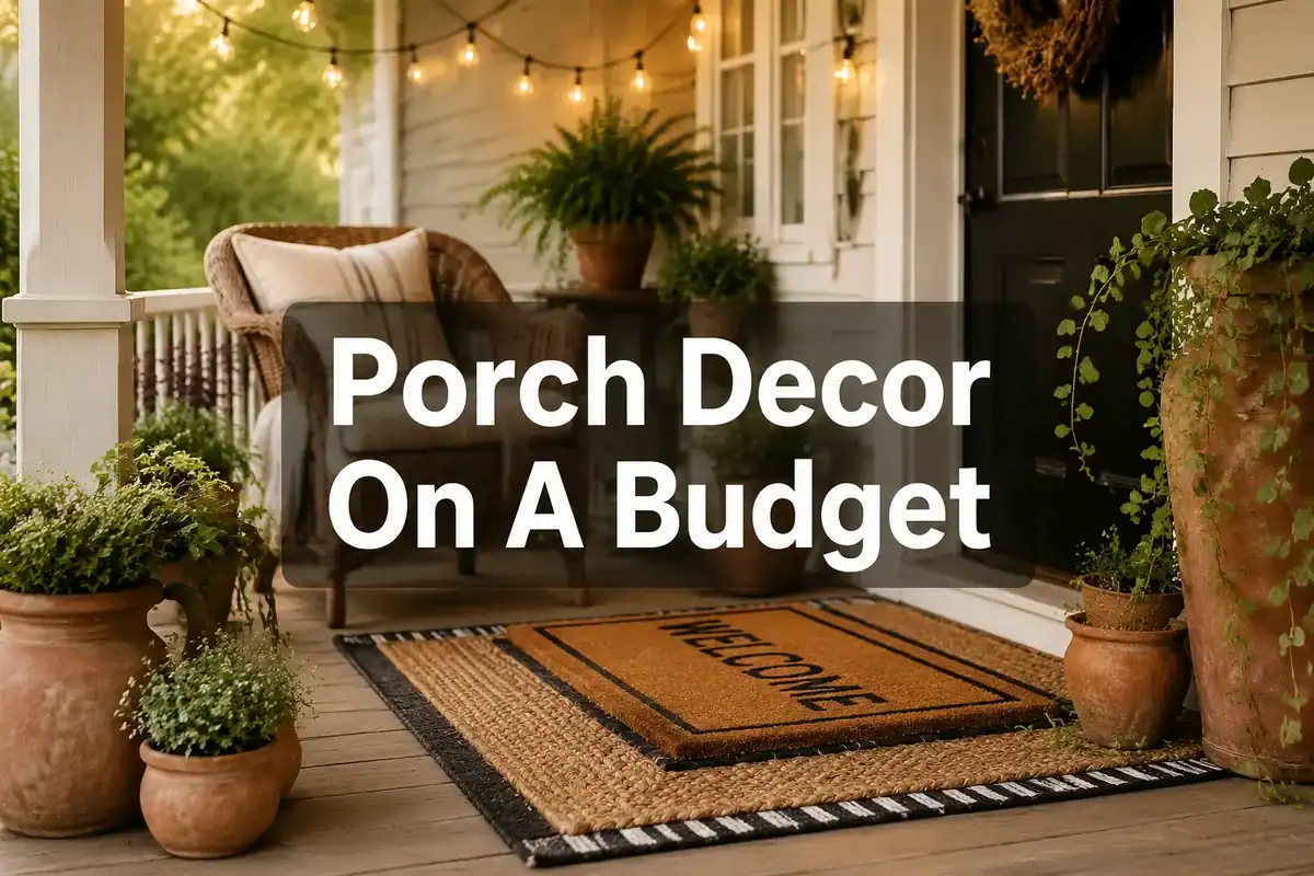Porch Decor On A Budget